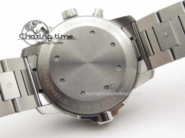 MIROTIME 0205 Versatile Aquatimer Chrono IW376803 V6F 1:1 Best Edition White Dial On SS Bracelet A 7359